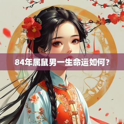 84年属鼠男一生命运如何？
