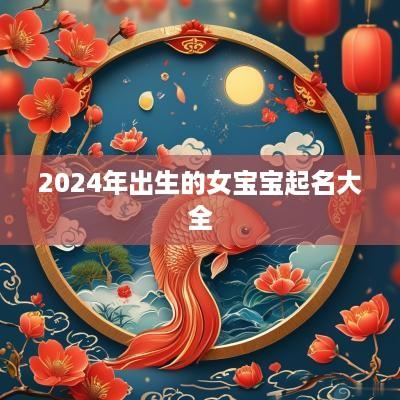 2025年出生的女宝宝起名大全