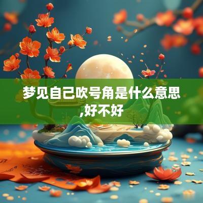 梦见自己吹号角是什么意思,好不好