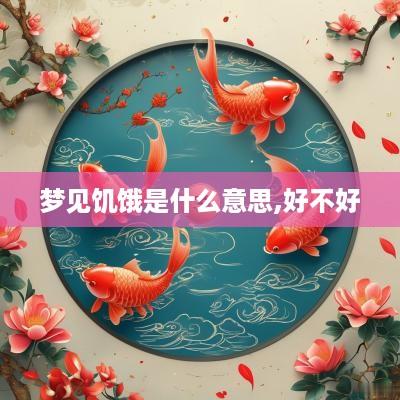 梦见饥饿是什么意思,好不好