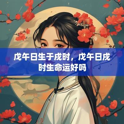 戊午日生于戌时，戊午日戌时生命运好吗