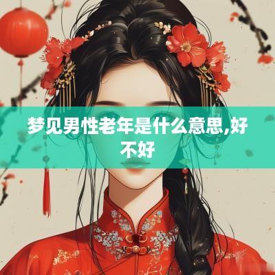 梦见男性老年是什么意思,好不好