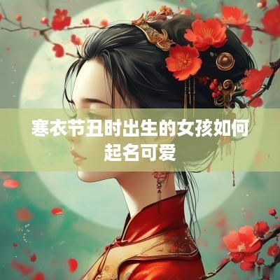寒衣节丑时出生的女孩如何起名可爱