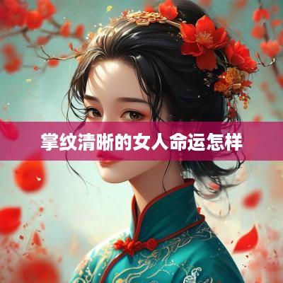 掌纹清晰的女人命运怎样