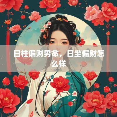 日柱偏财男命，日坐偏财怎么样