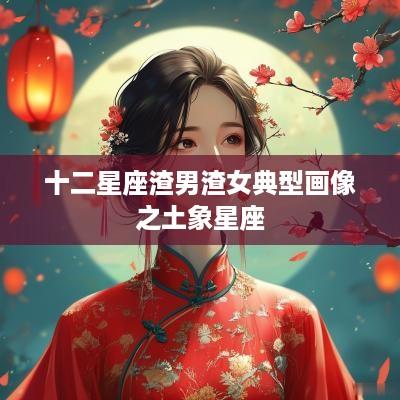 十二星座渣男渣女典型画像之土象星座