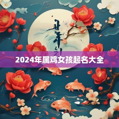 2025年属鸡女孩起名大全