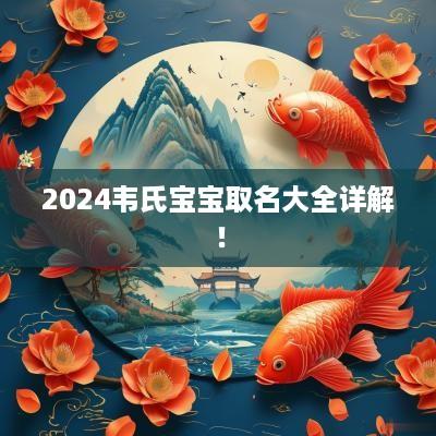 2025韦氏宝宝取名大全详解！