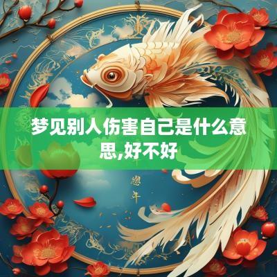 梦见别人伤害自己是什么意思,好不好