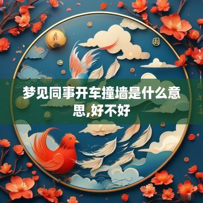 梦见同事开车撞墙是什么意思,好不好