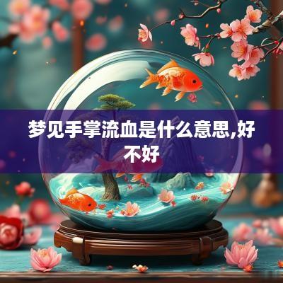 梦见手掌流血是什么意思,好不好
