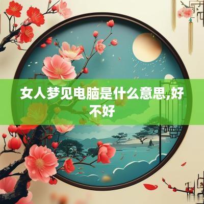 女人梦见电脑是什么意思,好不好