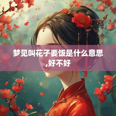 梦见叫花子要饭是什么意思,好不好