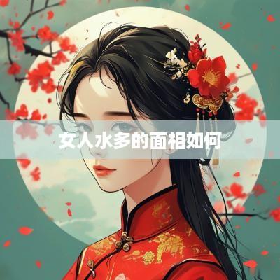 女人水多的面相如何