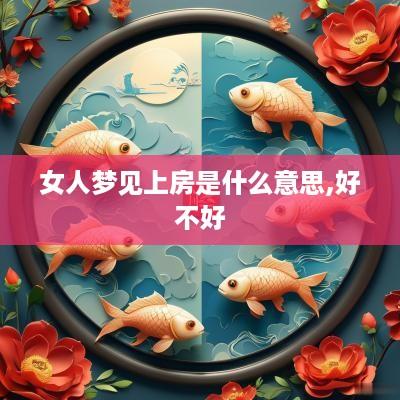 女人梦见上房是什么意思,好不好
