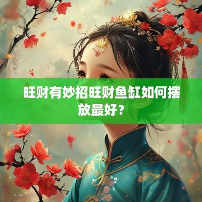 旺财有妙招旺财鱼缸如何摆放最好？