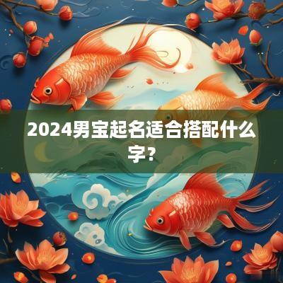 2025男宝起名适合搭配什么字？