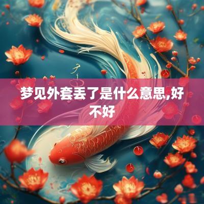 梦见外套丢了是什么意思,好不好