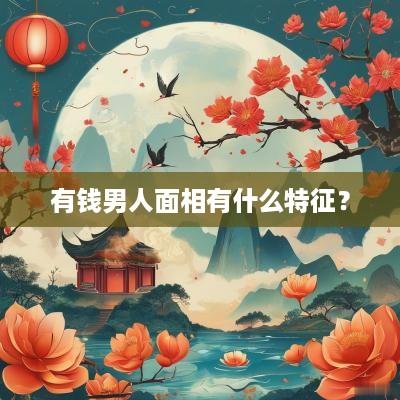 有钱男人面相有什么特征？