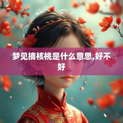 梦见摘核桃是什么意思,好不好