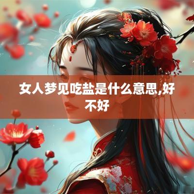 女人梦见吃盐是什么意思,好不好