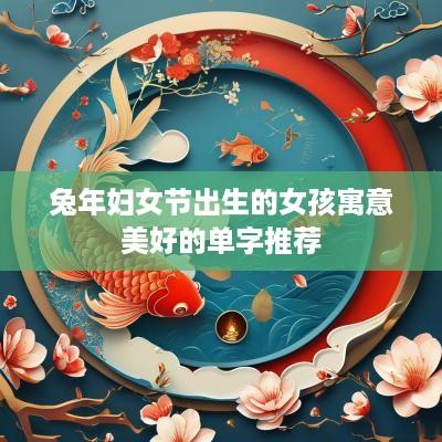 蛇年妇女节出生的女孩寓意美好的单字推荐