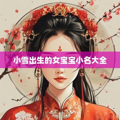 小雪出生的女宝宝小名大全