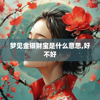梦见金银财宝是什么意思,好不好