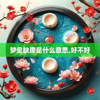 梦见缺席是什么意思,好不好