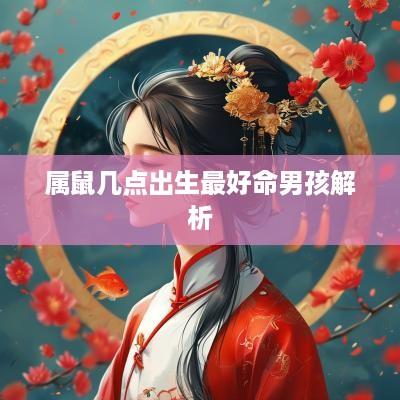 属鼠几点出生最好命男孩解析