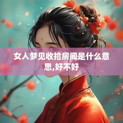 女人梦见收拾房间是什么意思,好不好