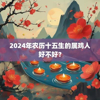 2025年农历十五生的属鸡人好不好？