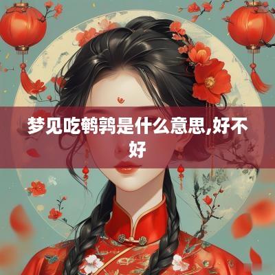 梦见吃鹌鹑是什么意思,好不好