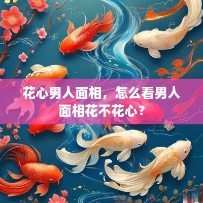 花心男人面相，怎么看男人面相花不花心？