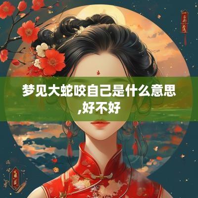 梦见大蛇咬自己是什么意思,好不好
