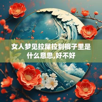 女人梦见拉屎拉到裤子里是什么意思,好不好