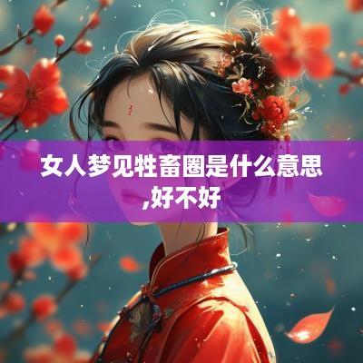 女人梦见牲畜圈是什么意思,好不好