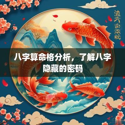 八字算命格分析，了解八字隐藏的密码