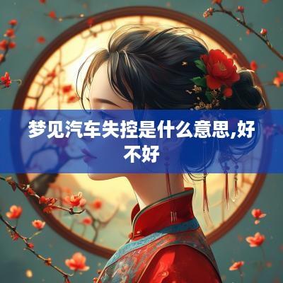 梦见汽车失控是什么意思,好不好