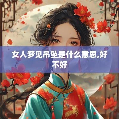 女人梦见吊坠是什么意思,好不好