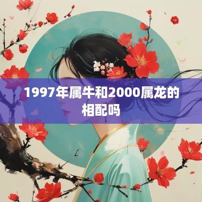 1997年属牛和2000属龙的相配吗