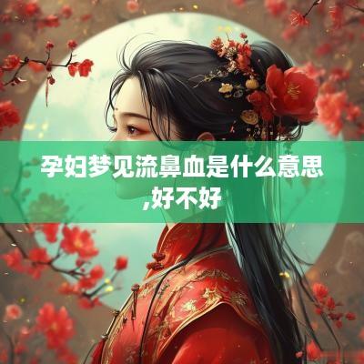 孕妇梦见流鼻血是什么意思,好不好