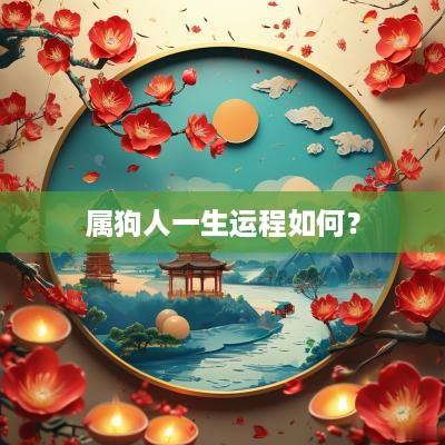 属狗人一生运程如何？