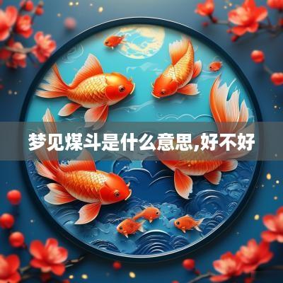 梦见煤斗是什么意思,好不好