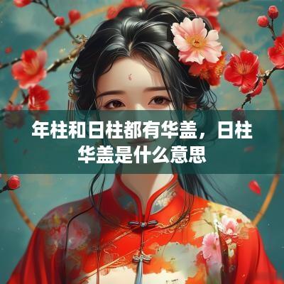 年柱和日柱都有华盖，日柱华盖是什么意思