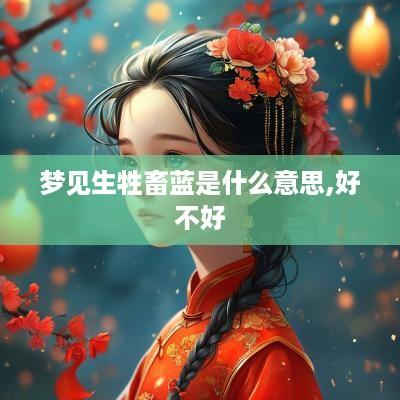 梦见生牲畜蓝是什么意思,好不好