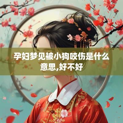 孕妇梦见被小狗咬伤是什么意思,好不好