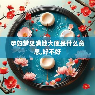 孕妇梦见满地大便是什么意思,好不好