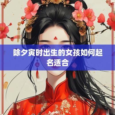 除夕寅时出生的女孩如何起名适合