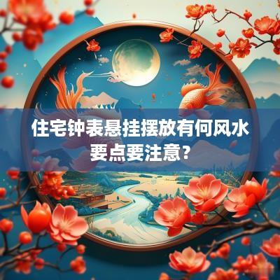 住宅钟表悬挂摆放有何风水要点要注意？